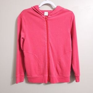 3 for $10 Wonder Nation Red Zippered Hoodie boy's size large (10-12)